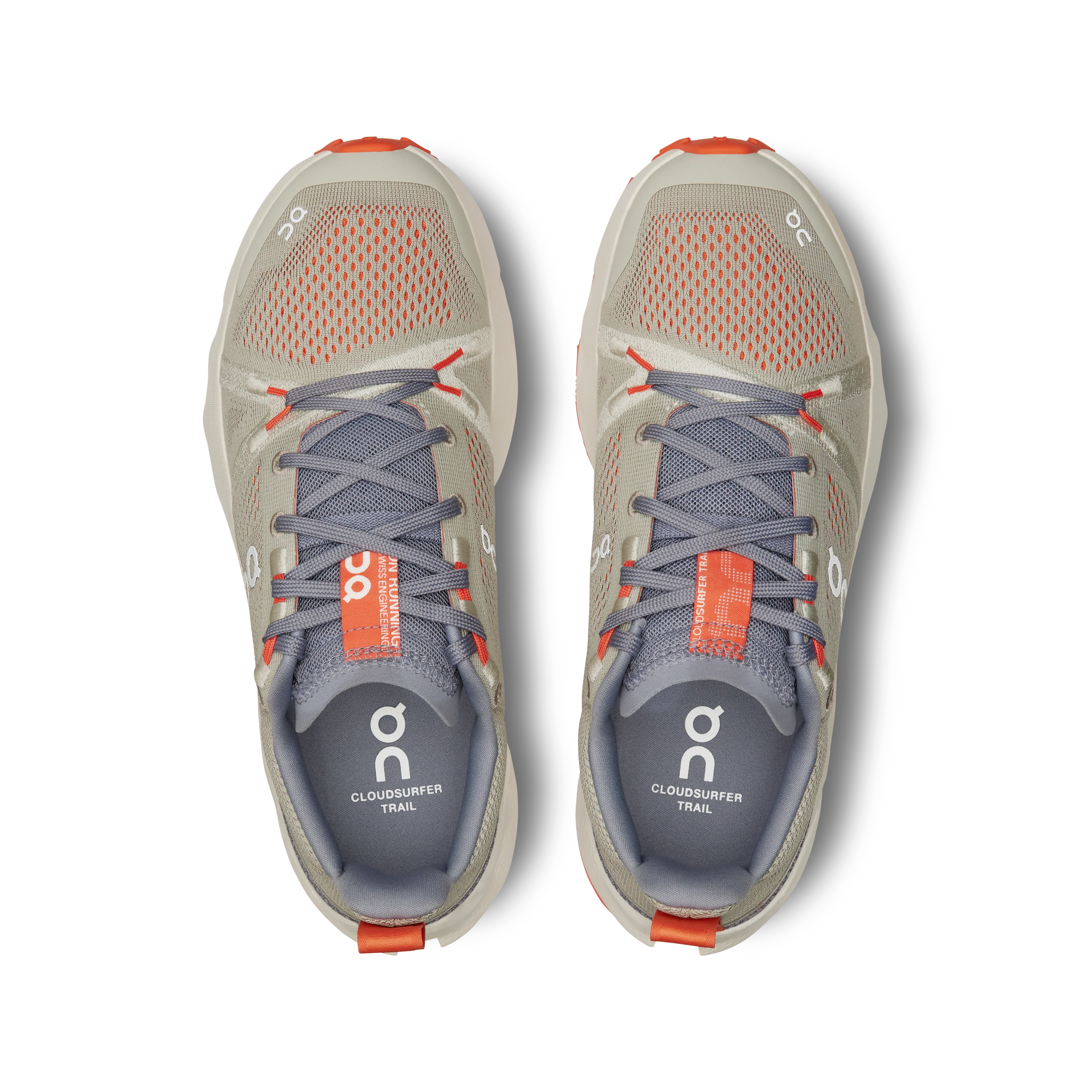 On Cloudsurfer Trail Men's Fossil/Ivory