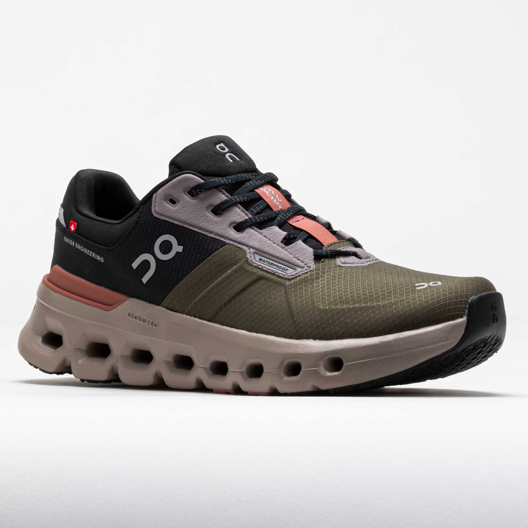 On Cloudrunner 2 Damen Oliv/Mahagoni