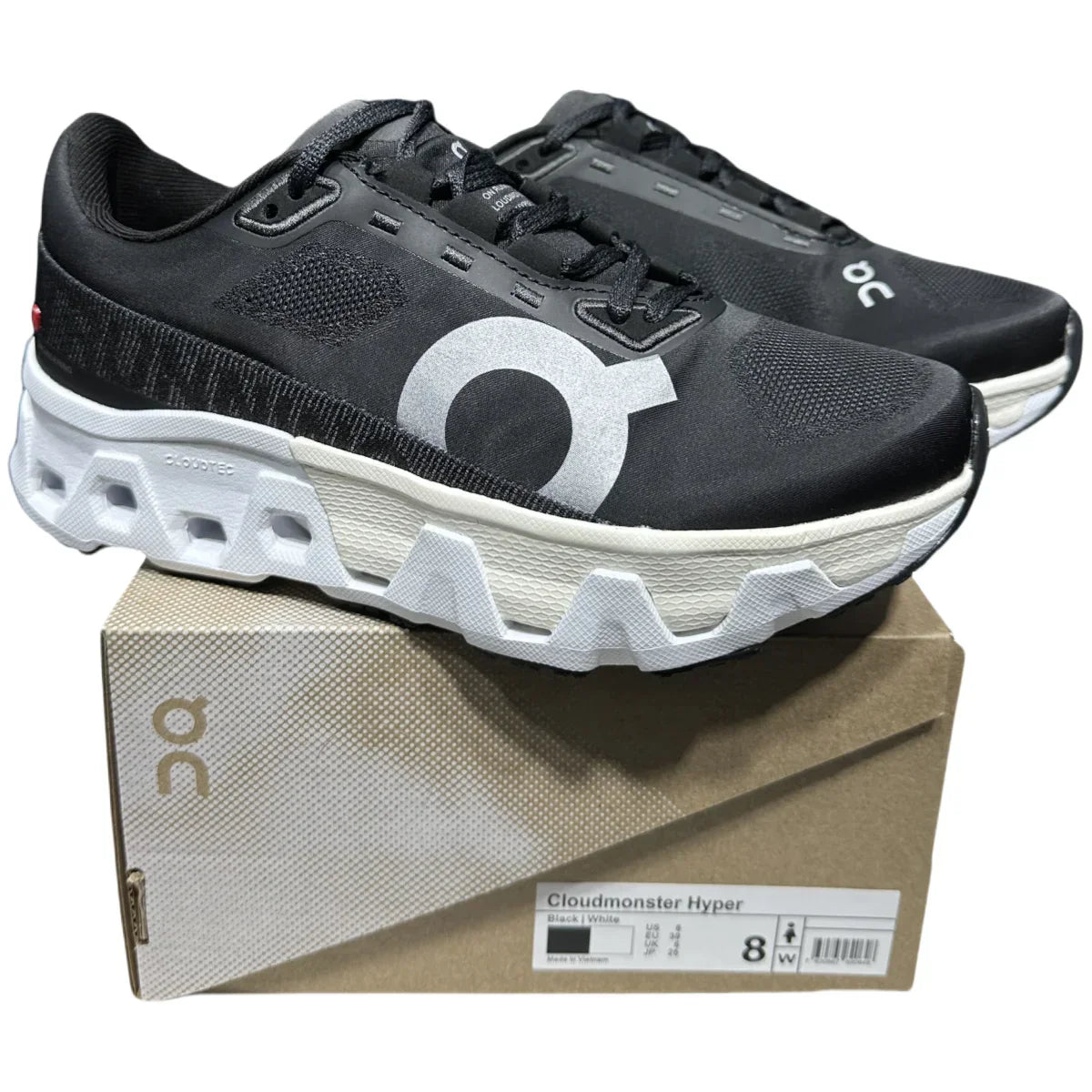 On Cloudmonster Hyper Women's Black/White
