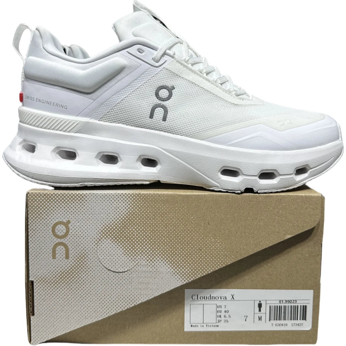 On Cloudnova X Women's Soft/White