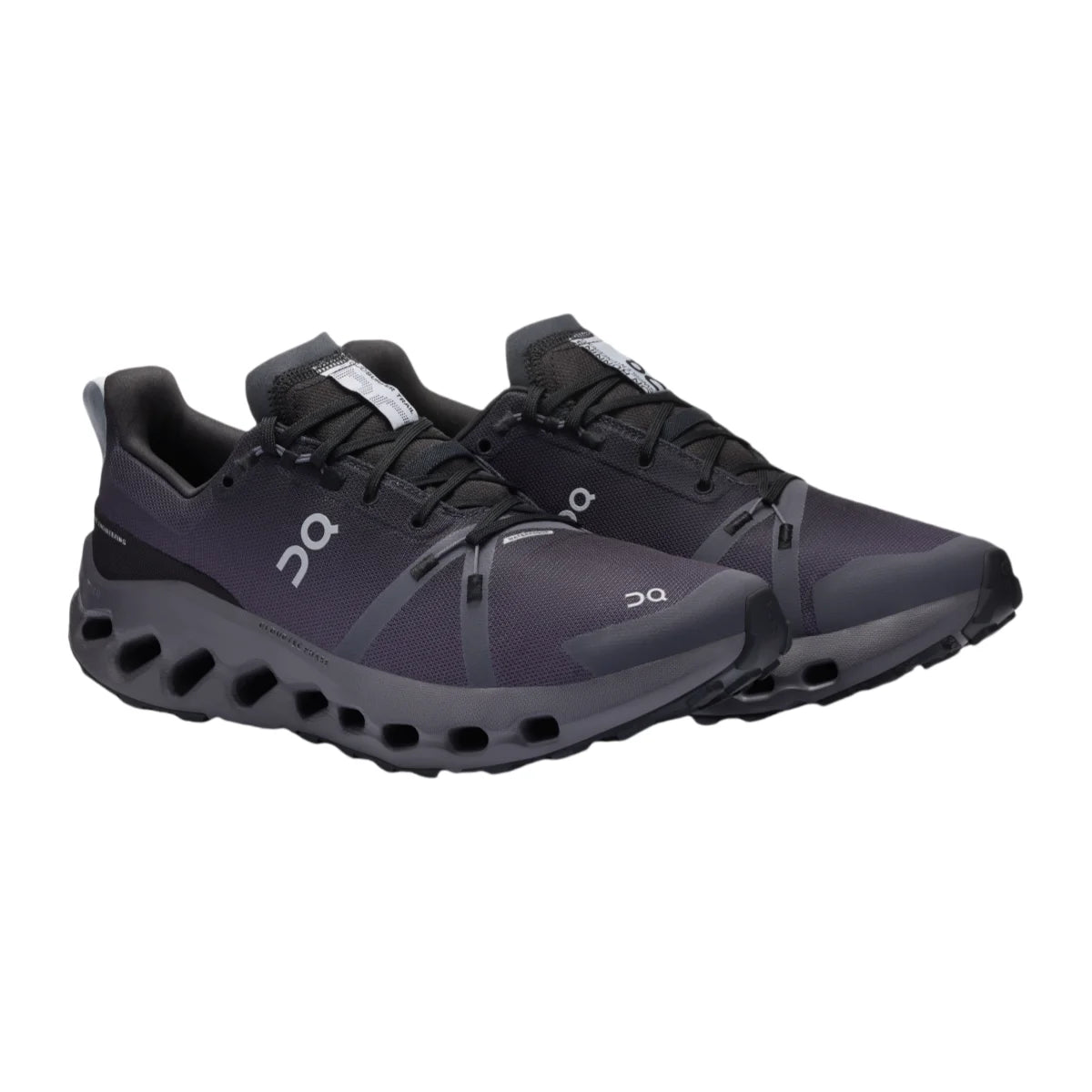 On Cloudsurfer Trail Men's Black/Eclipse