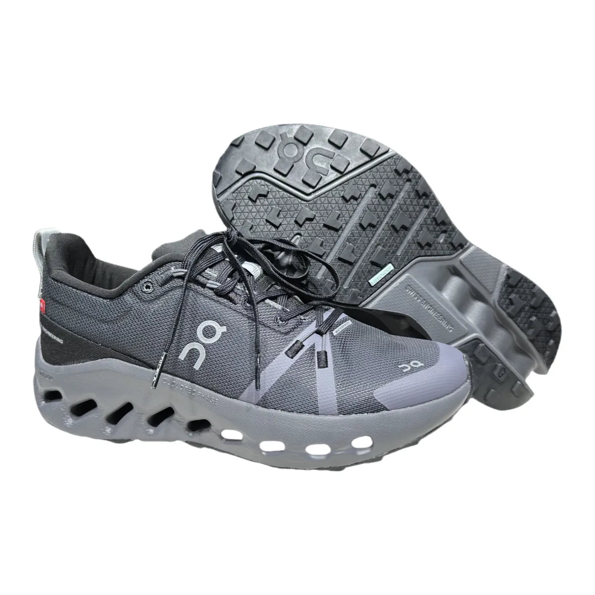 On Cloudsurfer Trail  Men's Black/Purple