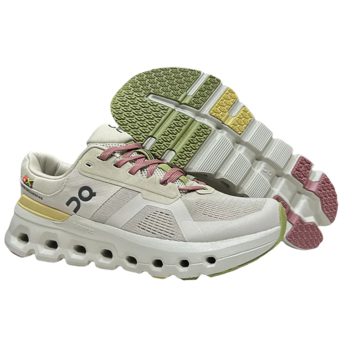 On Cloudrunner 2 Waterproof Herren Gaze/Grün