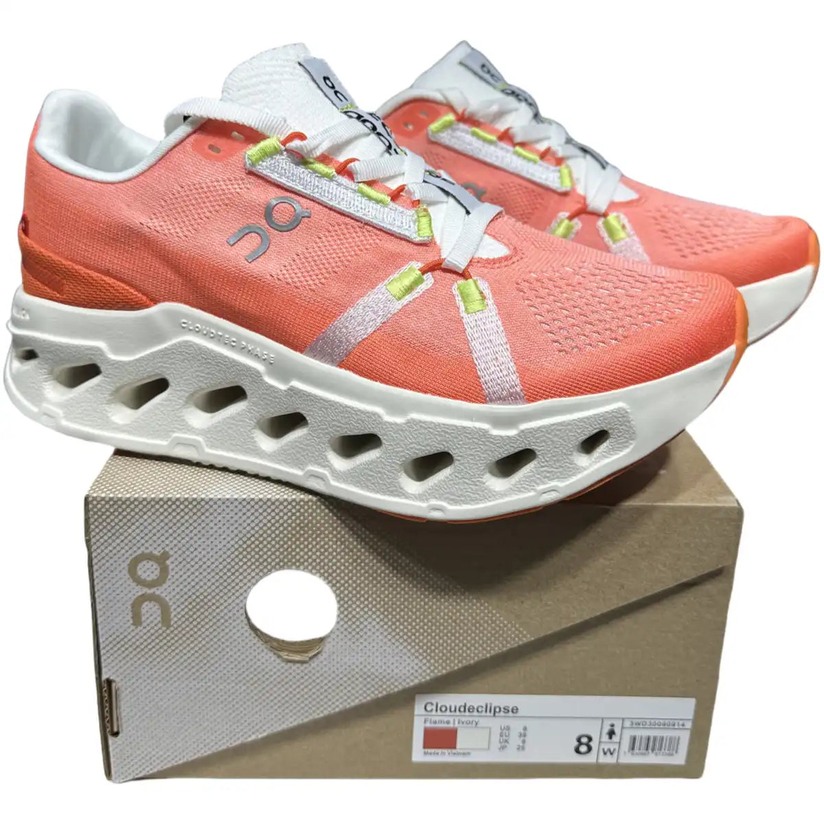 On Cloudeclipse Herren Orange/Elfenbein