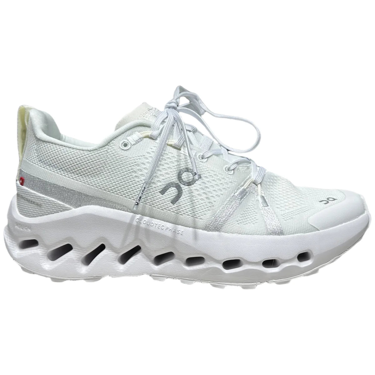 On Cloudsurfer Trail  Women's Soft/White