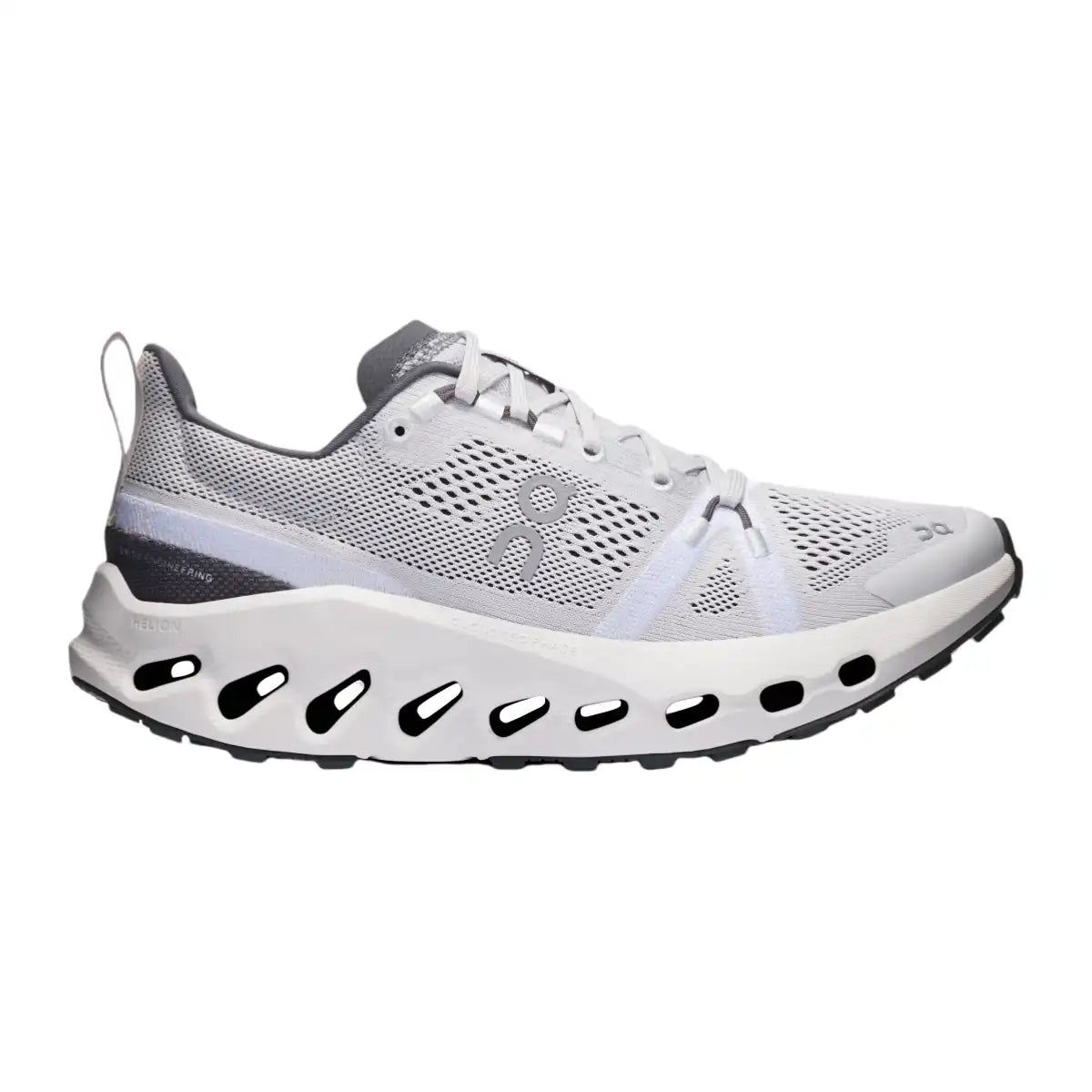 On Cloudsurfer Trail  Men's Frost/White