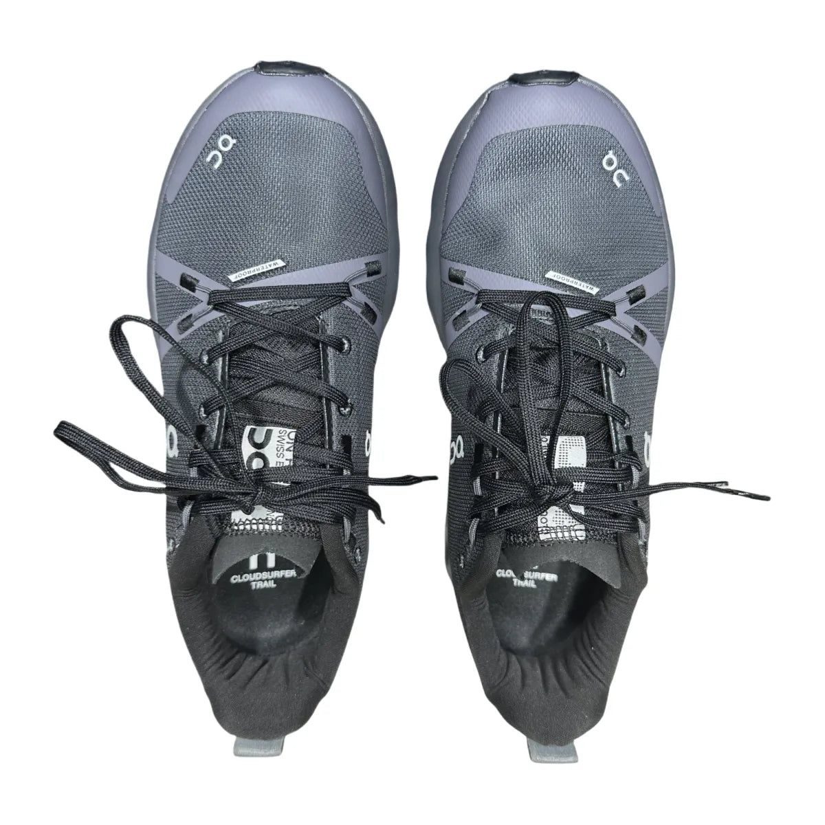 On Cloudsurfer Trail  Men's Black/Purple