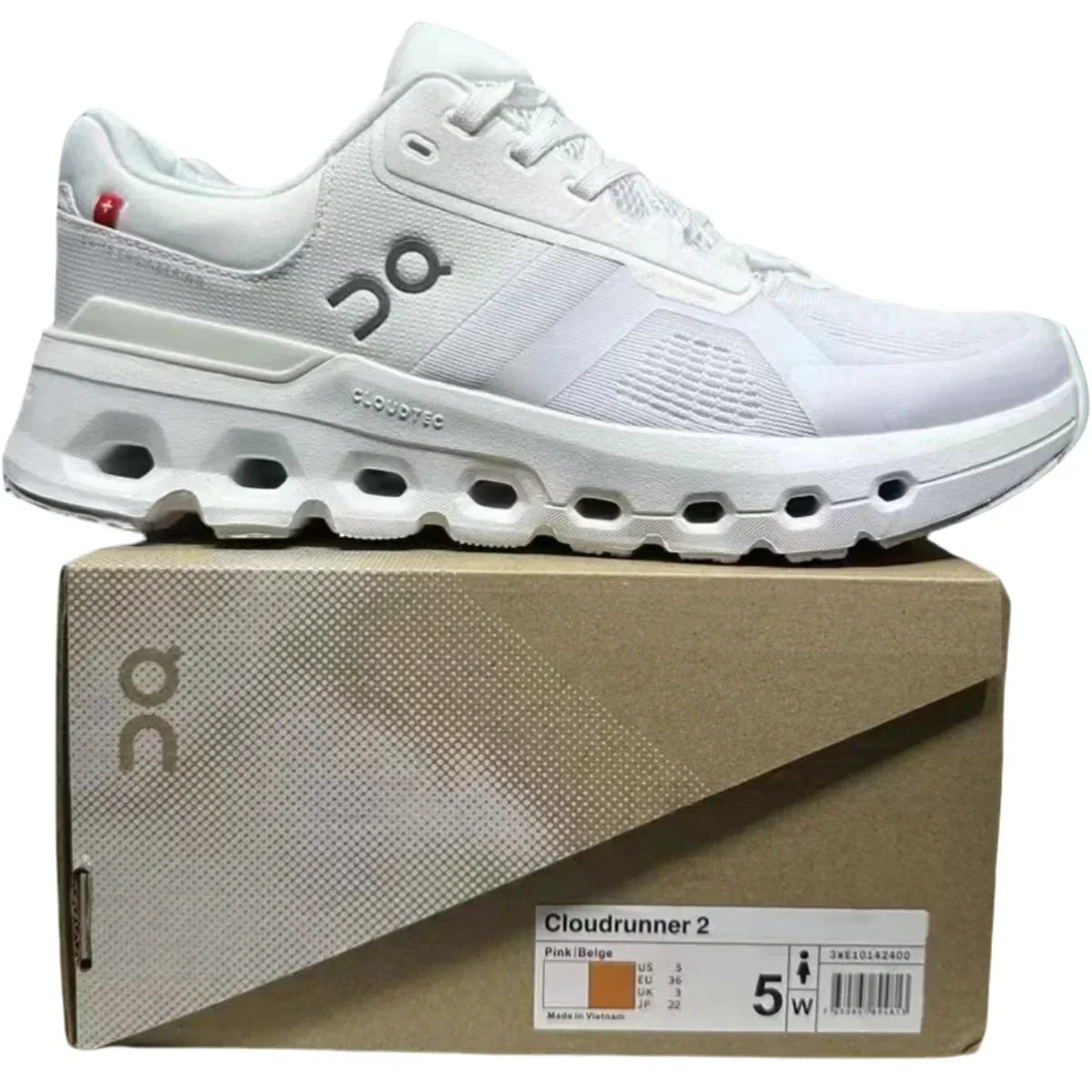 On Cloudrunner 2 Herren Weiß