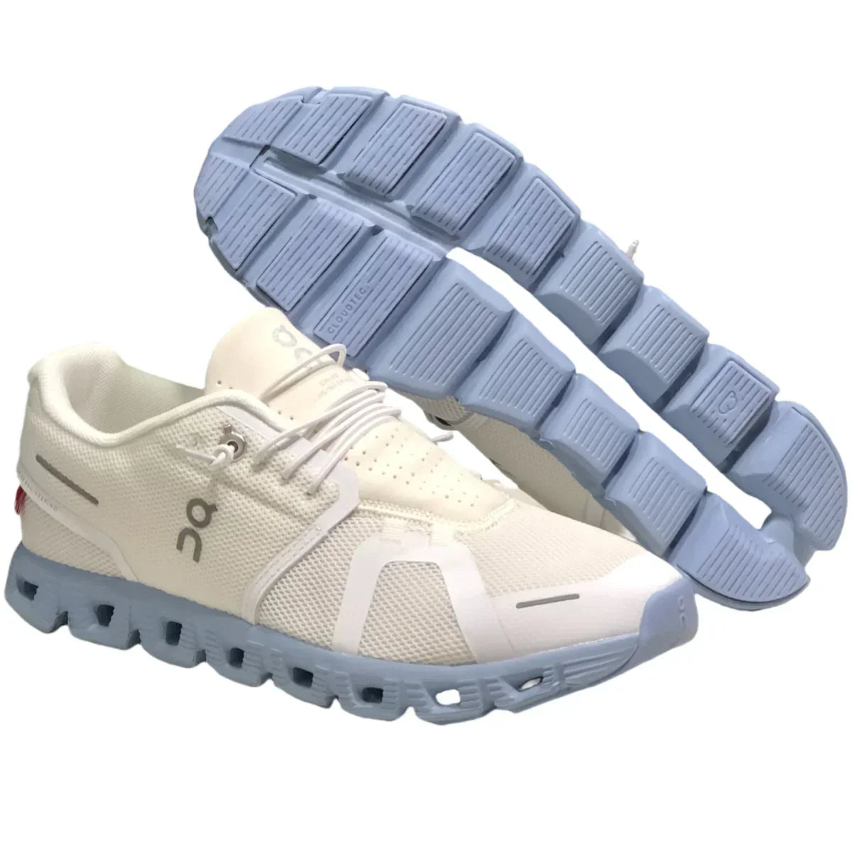 On Cloud 5  Men's White/Frosted
