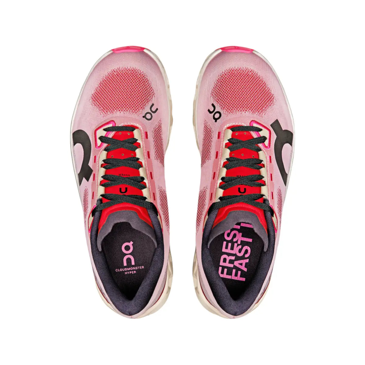 On Cloudmonster Hyper Damen Rot/Creme