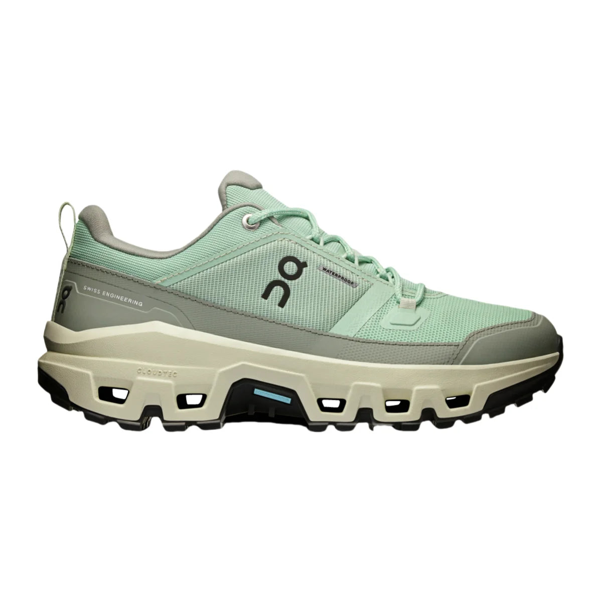 On Cloudrock Low WP Women's Mineral/Aloe