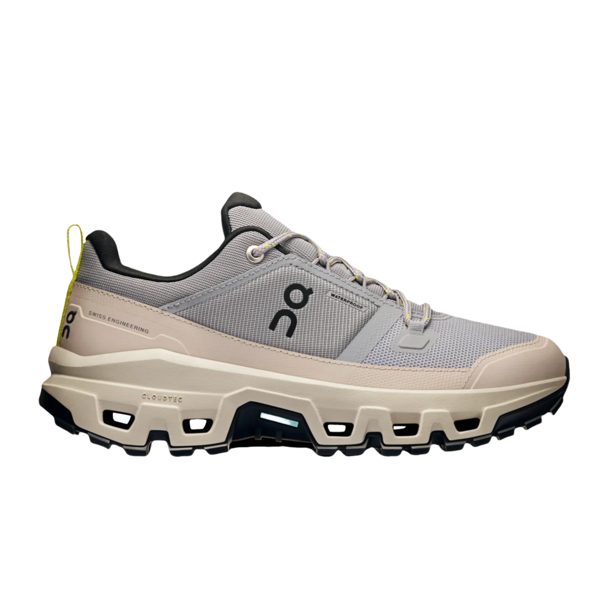 On Cloudrock Low WP Women's Alloy/Ice