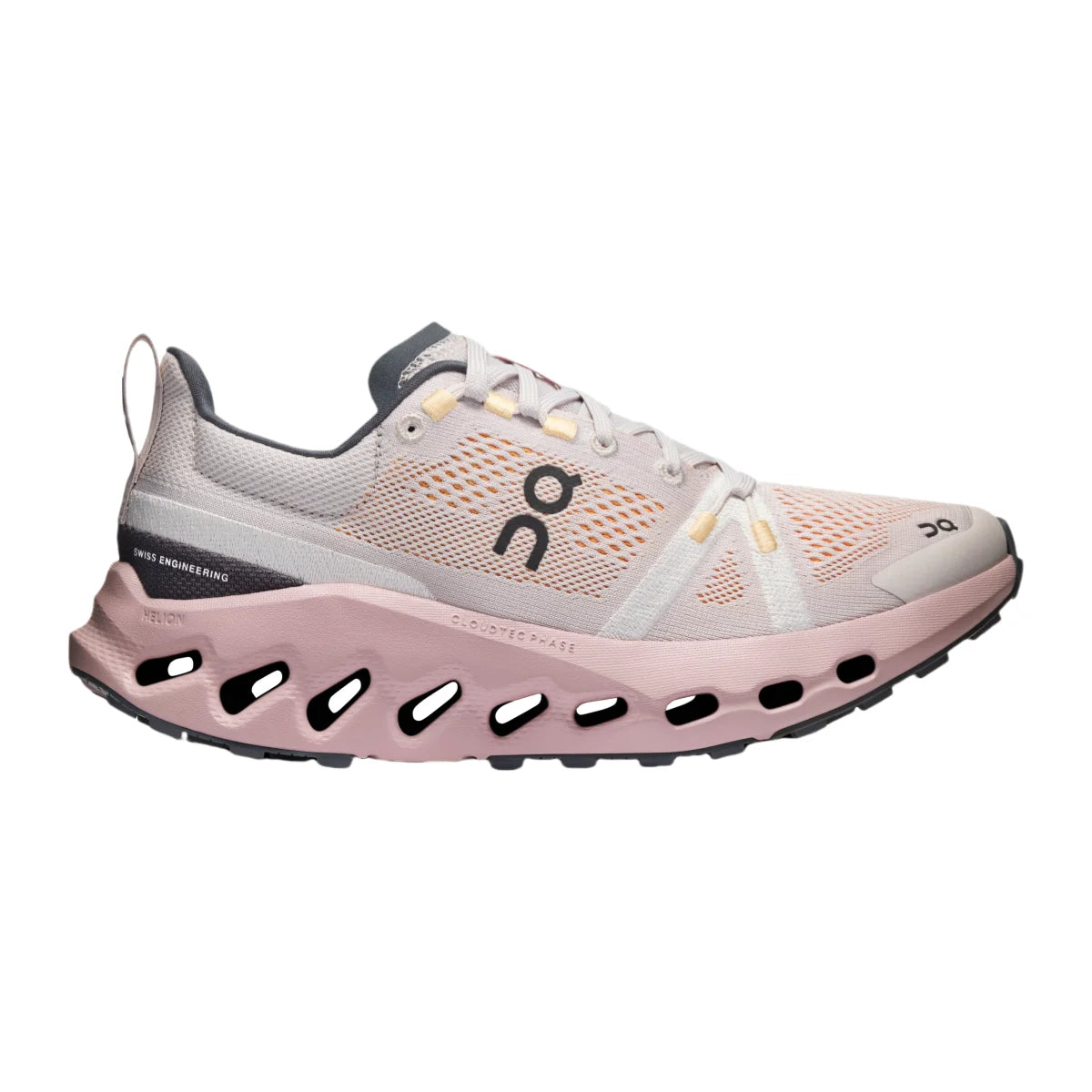On Cloudsurfer Trail  Women's Silver/Mauve