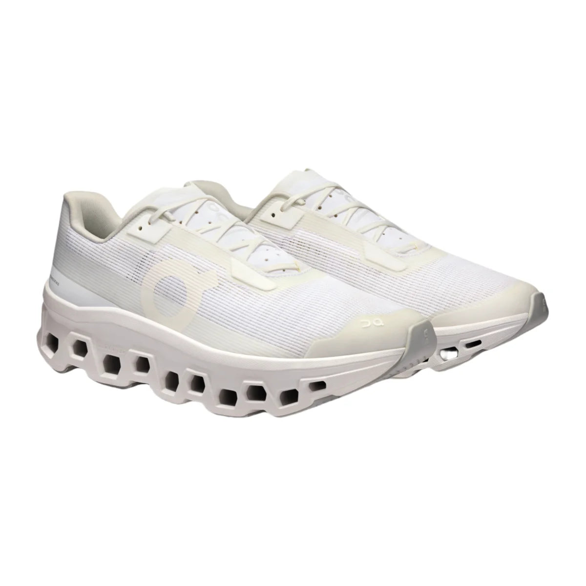 On Cloudmonster Void  Men's White/White
