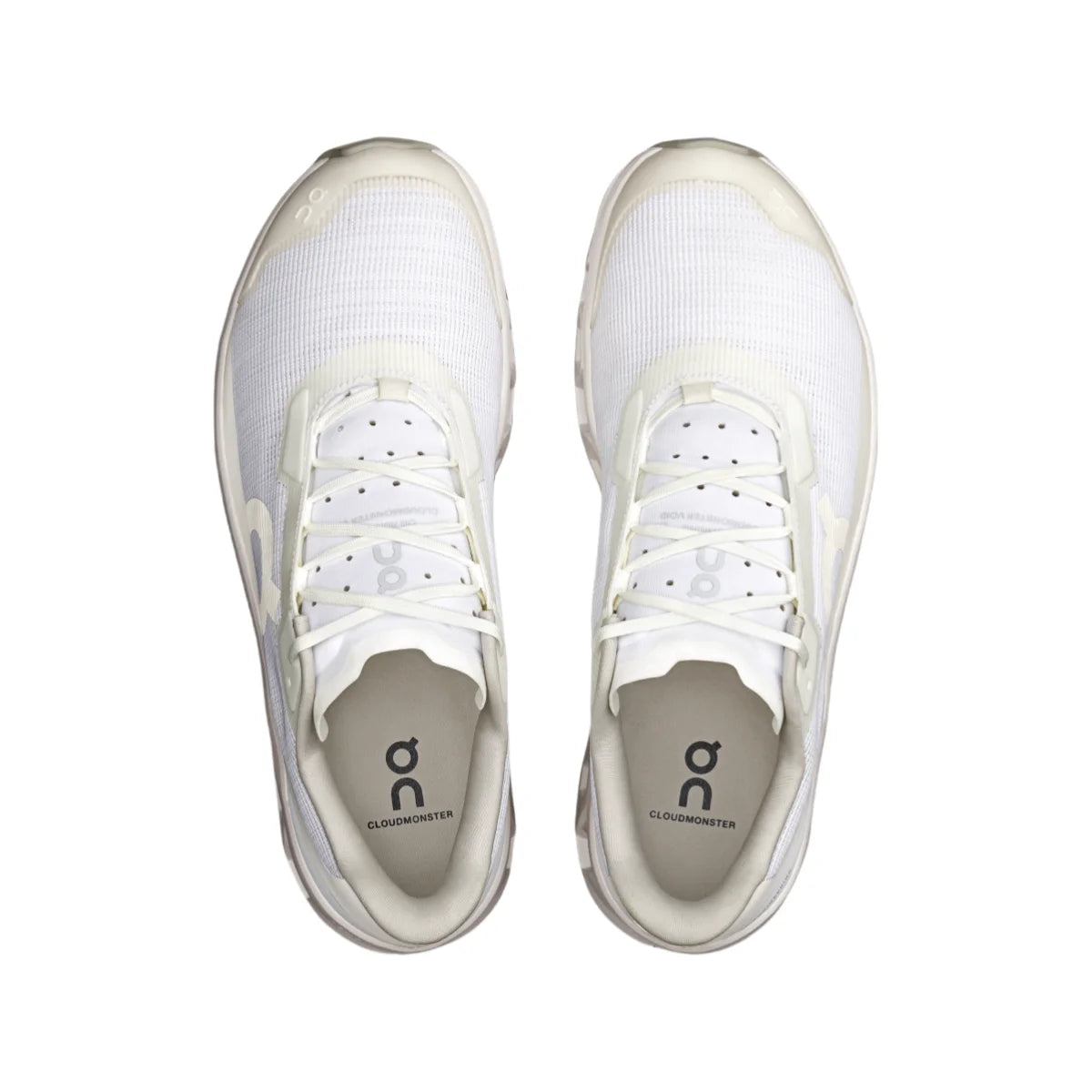 On Cloudmonster Void  Men's White/White