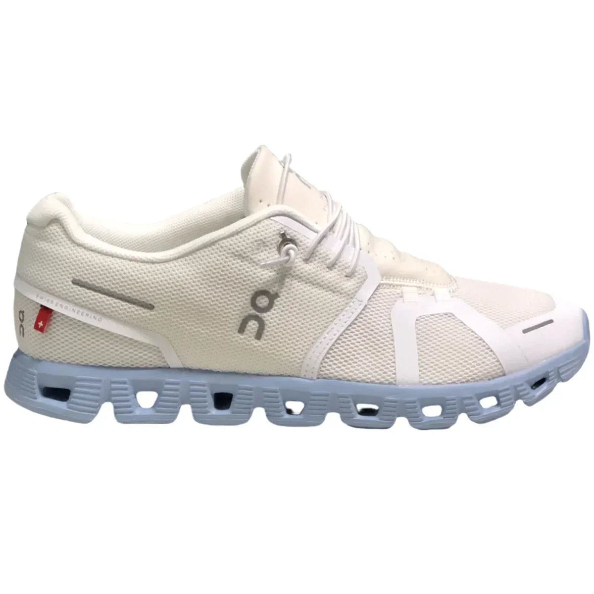 On Cloud 5  Men's White/Frosted