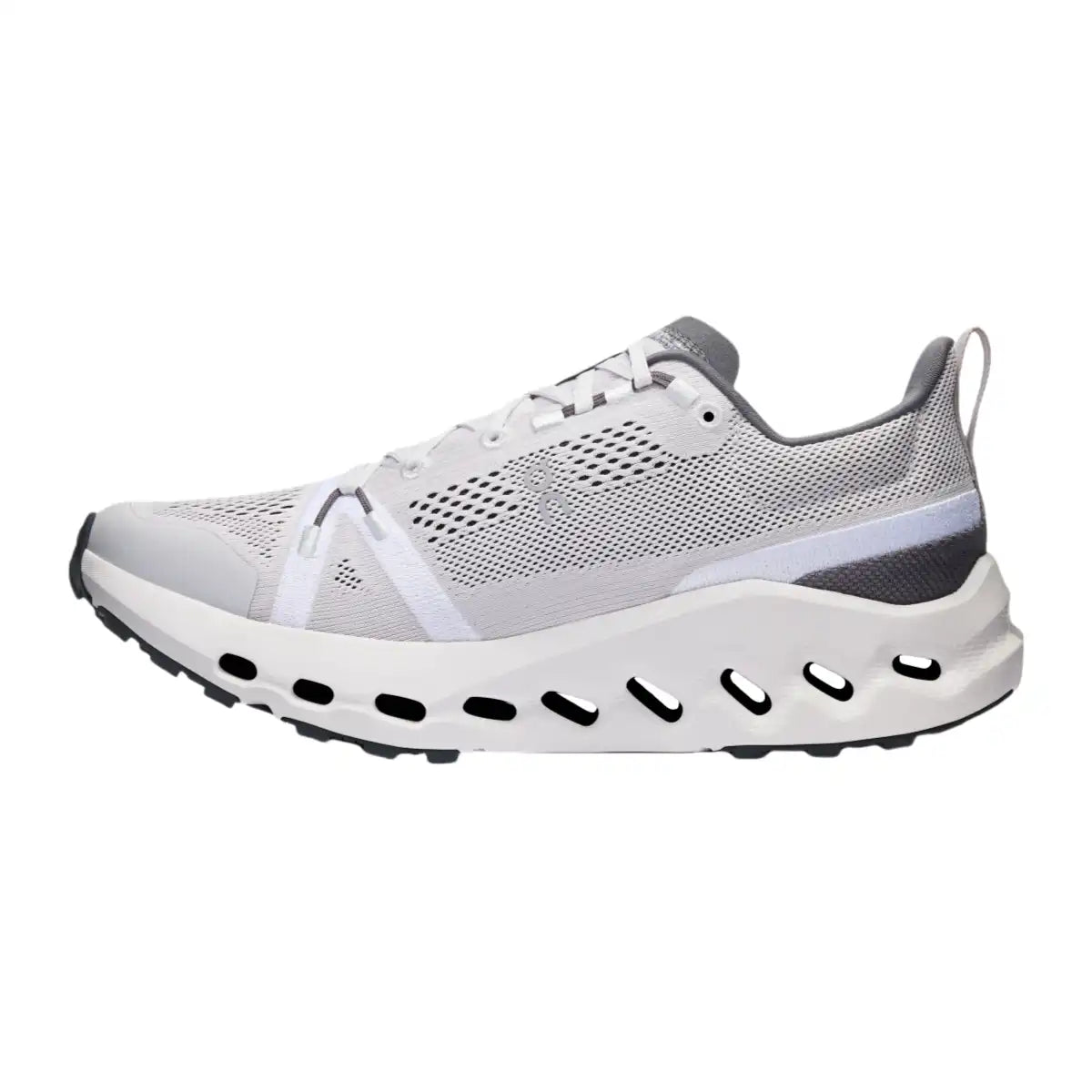 On Cloudsurfer Trail  Men's Frost/White