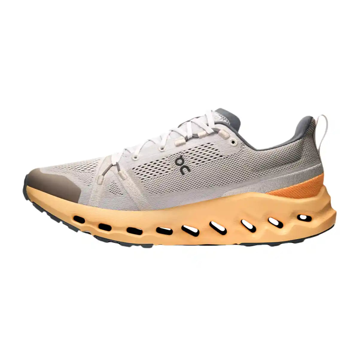On Cloudsurfer Trail  Men's Silver/Blonde